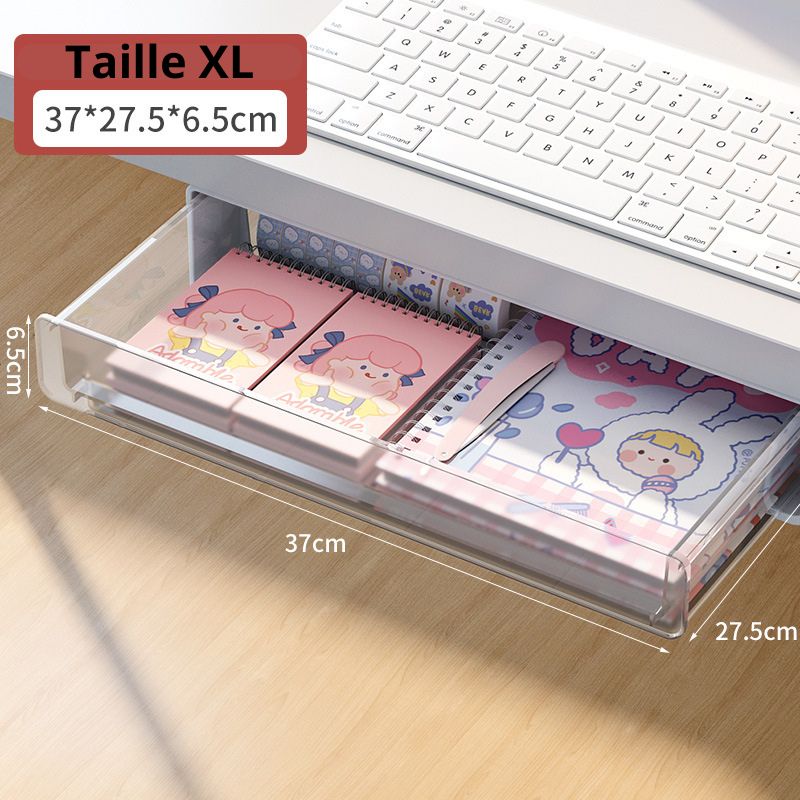 Organisateur discret à tiroir coulissant – 3 tailles disponibles