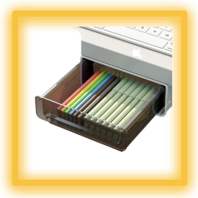 Organisateur discret à tiroir coulissant – 3 tailles disponibles